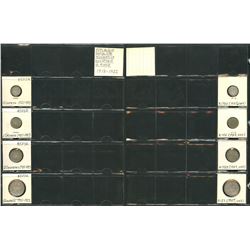 World Coinage Lot;   Lot of approx 5 various issues from Russia.  Russie  ( guerre civile ) 1909-192