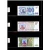 Image 2 : World Banknote Lot;  Lot of approx 10 notes Russia and its regions .  See images.