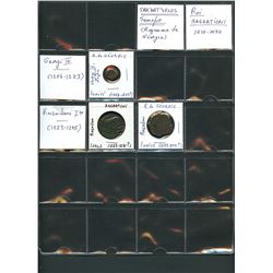 World Coinage Lot;   Lot of approx 17 various issues from Georgia and its regions.  Géorgie    1208-