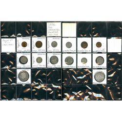 World Coinage Lot;   Lot of approx 40 various issues from Irak.   moderne   1931-2004