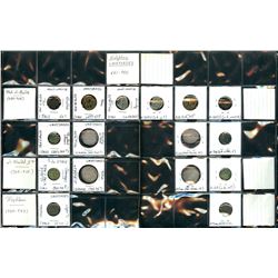 World Coinage Lot;  includes various early issues from the Syria and is Arabic regions.  Syrie musul