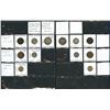 Image 1 : World Coinage Lot;   Lot of approx 18 various issues from Honudras.  Yucatan  1858-2000