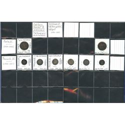 World Coinage Lot;   Lot of approx 42 various issues from Guatemala, Honduras  & Costa Rica ( sens l