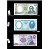 Image 6 : World Banknote Lot;  Lot of approx 21 notes from Chile.  See images.