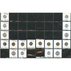 World Coinage Lot;   Lot of approx 42 various issues from China / Chine: République populaire   1953