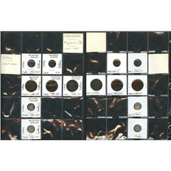 World Coinage Lot;   Lot of approx 46 various issues from China / Chine: Hong Kong  1863-2002