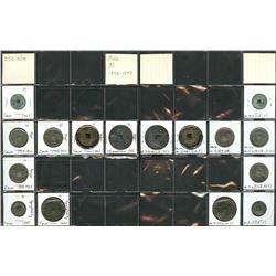 World Coinage Lot;   Lot of approx 105 various issues from Korea.  Corée  1423-2005