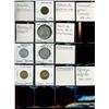 Image 1 : World Coinage Lot;   Lot of approx 14 various issues from Madagascar and regions.     1920-2004