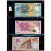 Image 3 : World Banknote Lot;  Lot of approx 12 notes from Papua New Guinea, Solomon Islands & Vanuatu .  See