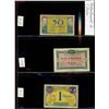 Image 1 : World Banknote Lot;  Lot of approx 24 notes France- Chambre de Commerce issues.  See images.