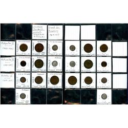 World Coinage Lot;   Lot of approx 52 various issues from Finland.  Finlande      1865-2018