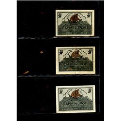 World Banknote Lot;  Lot of approx 46 notes Poland Notgel type currency .  See images.