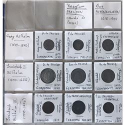 World Coinage Lot;   Lot of approx 9 various issues from Prussia.  Prusse  1471-1921.