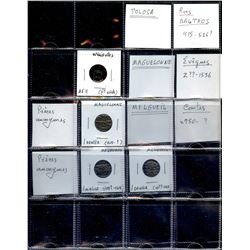 World Coinage Lot;   Lot of approx 31 various mainly early issues from France.   Languedoc      400-