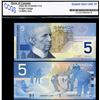 Image 1 : 2002 $5 BC-62a #AOB0091310-311, CCGS Superb Gem Uncirculated-67.  Lot of 2 consecutive notes.