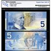 Image 1 : 2002 $5 BC-62a #AOC3343574, CCGS Superb Gem Uncirculated-67.