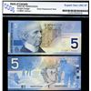 Image 1 : 2002 $5 BC-62Aa-i #HNN0552824, CCGS Superb Gem Uncirculated-67.
