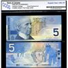 Image 1 : 2002 $5 BC-62bA #HOW9845801, CCGS Superb Gem Uncirculated-67.
