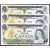 Image 1 : Low Serial Number;  1973 $1 BC-46b #BCV0000618-620.  Lot of 3 consecutive and low serial numbered no