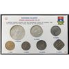 Image 1 : Bahamas;  1966 Mint set KM 2-8.  7 coin set.