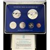 Image 1 : British Virgin Island;  1975 6 coin Proof set KM 1-6.  Mintage only 2351 with COA included.