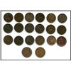 Image 1 : Great Britain;  1839 to 1893 Farthing lot.  Includes 16 pcs Fine to EF.