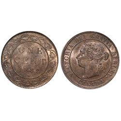 1882H 1¢ ICG Mint State-60.  Designated as cleaned.