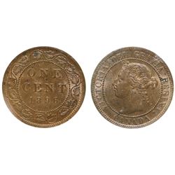 1896 1¢ ICCS Choice Mint State-63RB.