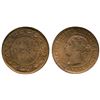 Image 1 : 1899 1¢ MS-60 or better, 50% red lustre
