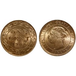 1900H 1¢ NGC Choice Mint State-64RB.  Should designate Full Red.