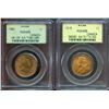 Image 1 : 1902 1¢ & 1916 PCGS Choice Mint State-64RB.  Lot of 2 coins.