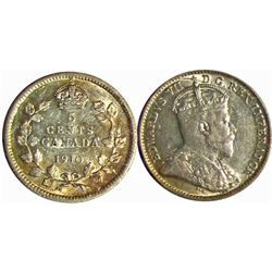 1910 5¢ RL ICCS About Uncirculated-50.