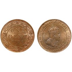 1906 1¢ ICCS Choice Mint State-64RB.  Appealing lustre.