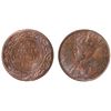 Image 1 : 1918 1¢ ICCS Choice Mint State-64 Lustrous Brown.  Lustrous example.