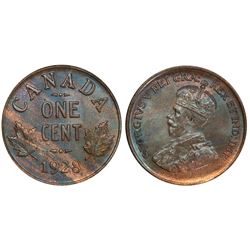 1928 1¢ PCGS/NGC Very Choice Choice Mint State-64BN.  Sharp bluish tints.