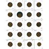 Image 2 : Lot of 1¢;  1920(16), 1921(16), 1928(11), VG to VF.  Lot of 43 coins.