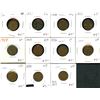 Image 1 : Lot of 1¢;  1920, 1921, 1926, 1927, 1928, 1929, 1936, 1937, 1938, 1939, 1940.  VG to EF. Lot of 11 c