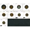 Image 1 : Lot of 1¢;  1920, 1921, 1926, 1928, 1929, 1936, 1937, 1939, 1940.  VG to VF. Lot of 9 coins.