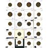 Image 1 : Lot of 1¢;  1929(4), 1936, 1937(18), 1939(20), 1940(12), 1963. F to EF.  Lot of 56 coins.