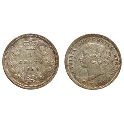 1858 5¢ Sml Dt ICCS Choice Extra-Fine-45.