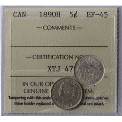 1890H 5¢ ICCS Choice Extra-Fine-45.
