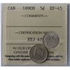 Image 1 : 1890H 5¢ ICCS Choice Extra-Fine-45.