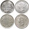 Image 1 : 1896 5¢ & 1901 EF to EF+.  Lot of 2 coins both with light cleaning.