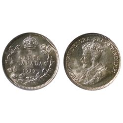 1919 5¢ PCGS Choice Mint State-64.  Blast white.