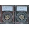 Image 1 : 1922 5¢ & 1929 5¢ PCGS Choice Mint State-62.  lot of 2 coins