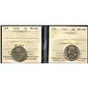 Image 1 : 1922 5¢ & 1929 ICCS Mint State-60.  Lot of 2 coins.