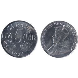 1924 5¢ ICCS Choice Mint State-62.