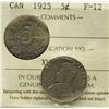 Image 1 : 1925 5¢ ICCS Fine-12.