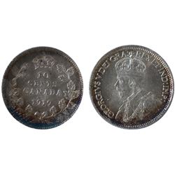 1919 10¢ SEGS Choice Mint State-64.  Attractive with lustre.