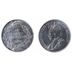 1920 10¢ PCGS Choice Mint State-64.  Lustrous white.